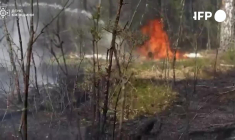 Ukraine: un incendie de forêt ravage la zone d’exclusion de Tchernobyl après le crash d’un drone