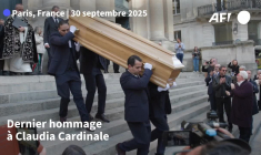 Paris: dernier adieu à Claudia Cardinale