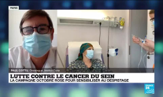 Octobre Rose: lutte contre le cancer su sein.