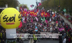 Mélenchon à Macron : "il est temps de céder, après il ne restera plus que la porte de sortie"