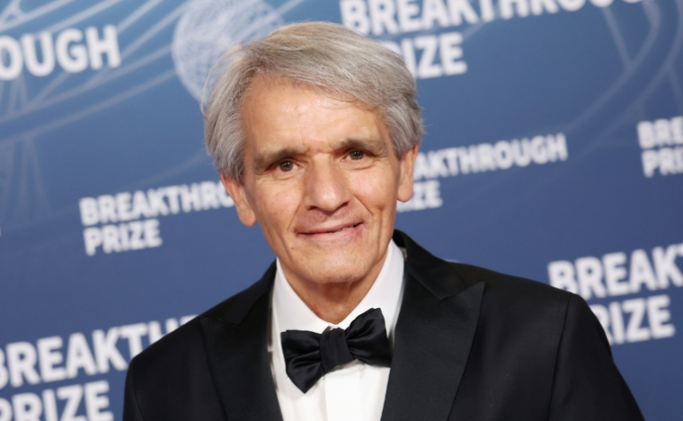 Stephen Hauser lors de la cérémonie des Breakthrough Prize à Santa Monica, en Californie, le 5 avril 2025 ( AFP / Michael Tran )