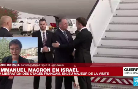 Macron en Israël : la solution "à deux États", position historique de la France
