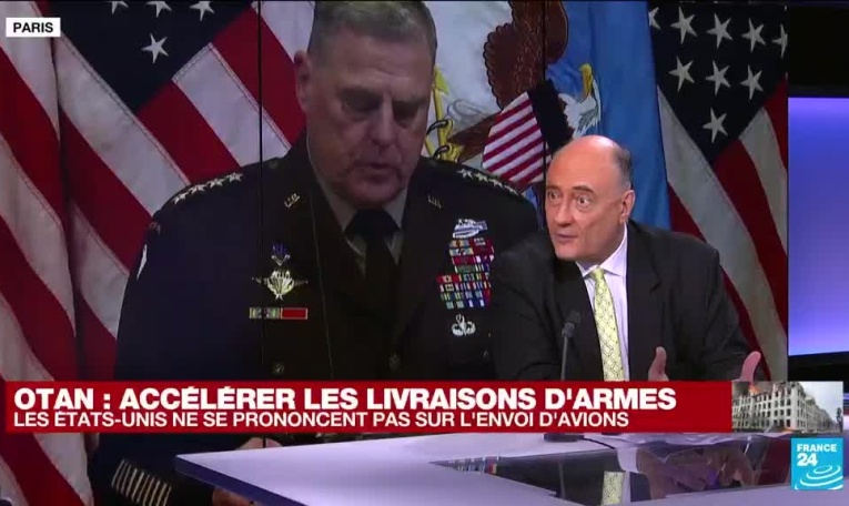 Réunion de l'OTAN : "l'acheminement des armements n'est pas une entreprise facile"