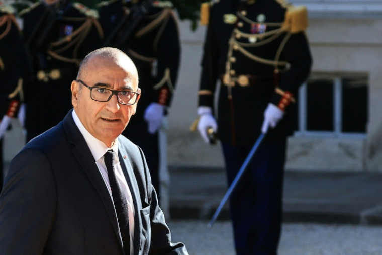 Le ministre de l'Intérieur Laurent Nuñez à Paris, le 25 septembre 2026 ( AFP / Ludovic MARIN )