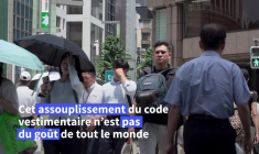 Face à la chaleur, les employés de la métropole de Tokyo sont incités à travailler en short