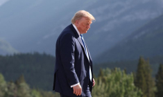 Le président des États-Unis Donald Trump