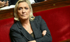 Marine Le Pen le 28 octobre 2025 à l'Assemblée nationale, à Paris ( AFP / Bertrand GUAY )