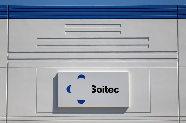 La société française Soitec est montrée à Rancho Bernardo