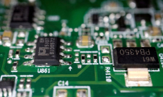 Photo d'illustration de puce semi-conductrice