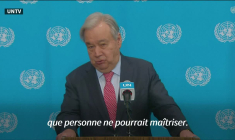 La guerre au Moyen-Orient "est hors de contrôle" (chef de l'ONU)
