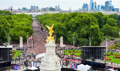 La parade anglaise à Londres avec Burna Boy en guest star