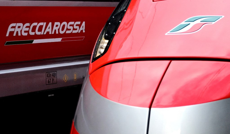 Un train à grande vitesse Frecciarossa 1000, en septembre 2025 (illustration) ( AFP / TIZIANA FABI )