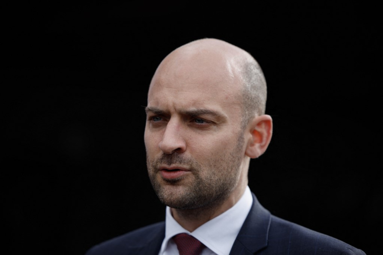 Jean-Noël Barrot, le 21 février 2025, à Johannesburg ( AFP / PHILL MAGAKOE )