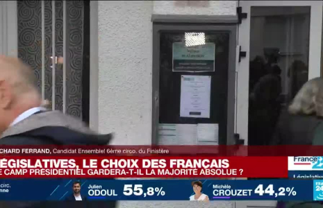 Législatives 2022 : le président de l'Assemblée nationale Richard Ferrand reconnaît sa défaite