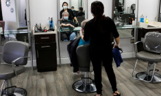 Un salon de coiffure à Miami