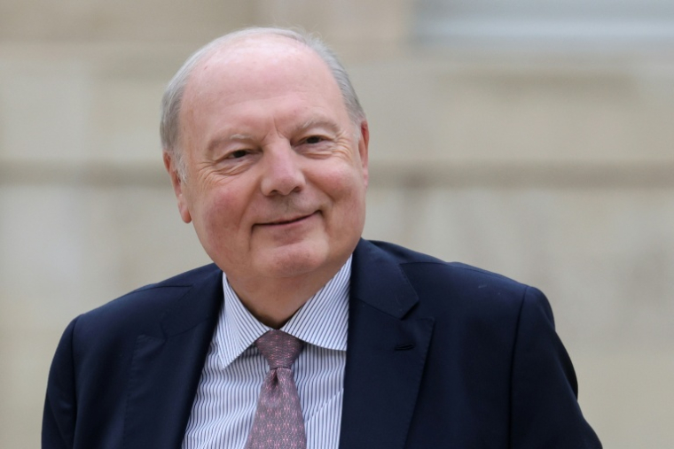 Le président de l'Union des démocrates et indépendants (UDI) Hervé Marseille, à Matignon, le 10 octobre 2025 ( AFP / Ludovic MARIN )
