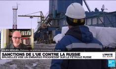 Sanctions de l'UE contre la Russie : "Il s'agit de couper les moyens de l'Etat russe de poursuivre sa guerre"