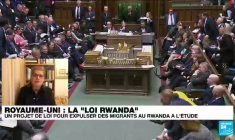 Royaume-Uni : le projet de loi pour expulser des migrants au Rwanda de nouveau en débat