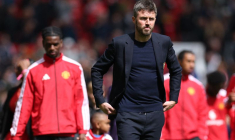L'entraineur de Manchester United, Michael Carrick
