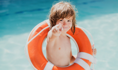 En présence de leur parents, la perception du risque se modifie. (crédit: Adobe Stock)