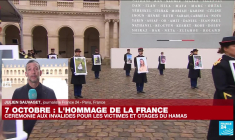 Hommage aux victimes du 7 octobre : un discours présidentiel "rassembleur"