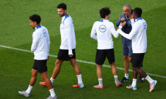 Ligue des champions: Conférence de presse et entraînement du Paris St Germain