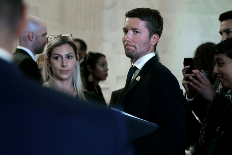 Clément Delangue, patron et fondateur d'Hugging Face, le 13 septembre 2023 à Washington. ( GETTY IMAGES NORTH AMERICA / CHIP SOMODEVILLA )