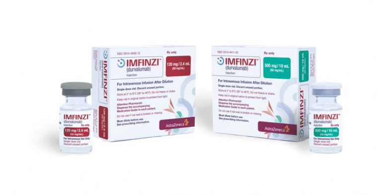 Photo d'archive : Imfinzi, le médicament anticancéreux d'AstraZeneca