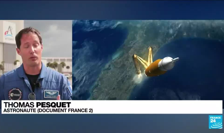 Mission Artémis 1 : "C'est une répétition générale", assure Thomas Pesquet