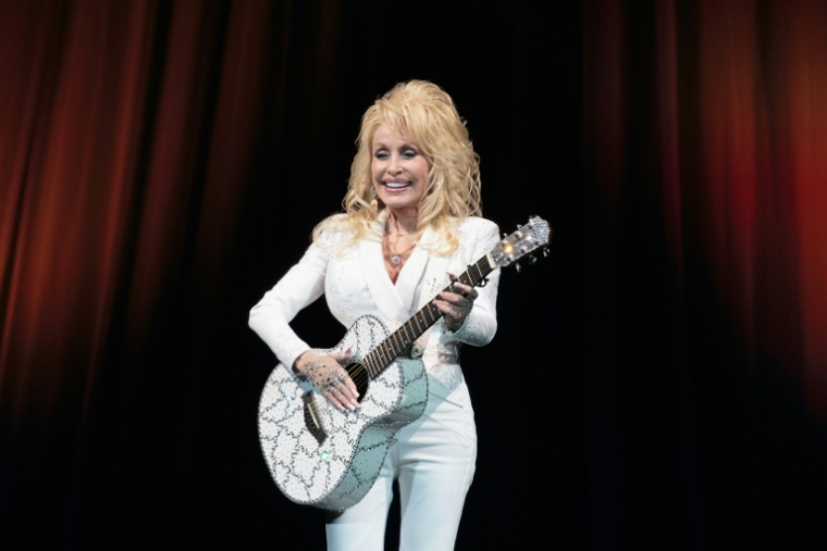 La chanteuse Dolly Parton à Austin, au Texas, le 6 décembre 2016 ( AFP / SUZANNE CORDEIRO )