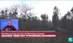 Incendies en Gironde : "On a une fenêtre de 48h pour pouvoir être efficace sur ce feu"