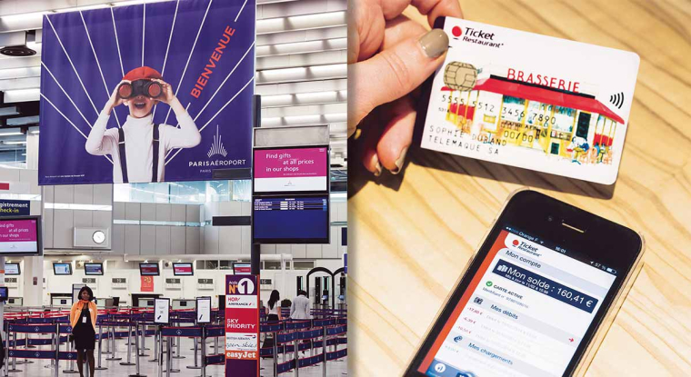 L'aéroport d'Orly, géré par ADP, a retrouvé son niveau d'avant la pandémie. De son coté, Edenred a publié des comptes supérieurs aux anticipations. (© Gwen LeBras/Edenred)