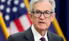 Le président de la Réserve fédérale américaine, Jerome Powell, donne une conférence de presse à Washington