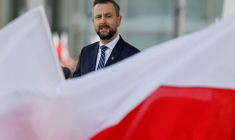 Wladyslaw Kosiniak-Kamysz à Varsovie, en Pologne, le 6 août 2025. ( AFP / WOJTEK RADWANSKI )