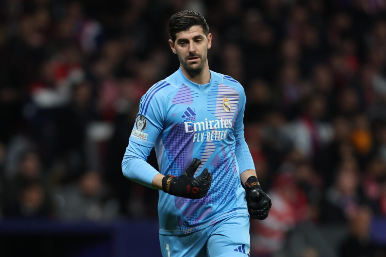 Thibaut Courtois s'est fait cracher dessus par un fan de l'Atlético