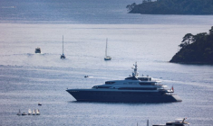 LE YACHT DE L'OLIGARCHE RUSSE DERIPASKA ARRIVE DANS LES EAUX TURQUES