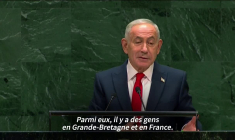 Netanyahu s'en prend à la France et au Royaume-Uni, anciens pays colonisateurs