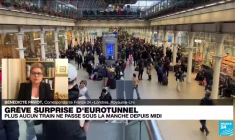 Une grève surprise paralyse le trafic ferroviaire sous la Manche
