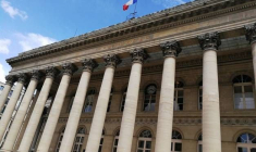 Le Palais Brongniart, ancien siège de la Bourse de Paris. (Crédits photo : L. Grassin)