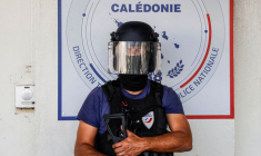 Le président français Macron en visite en Nouvelle-Calédonie