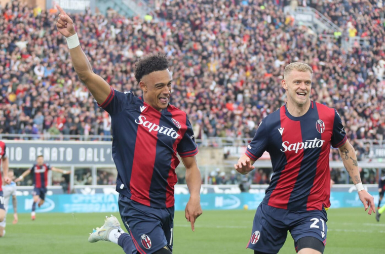 Bologne étrille la Lazio, la Roma se replace en battant Cagliari