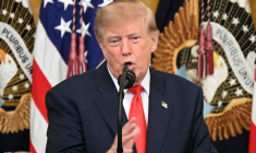 Le président américain Donald Trump à la Maison Blanche, le 9 octobre 2026 à Washington ( AFP / Alex WROBLEWSKI )