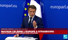 E. Macron sur les commémorations en Russie : "Nous avons donné deux visages très différents du 9 mai"