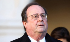 François Hollande à Paris, le 5 janvier 2024. ( POOL / STEPHANIE LECOCQ )