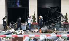 Accident d'aquarium dans un hôtel à Berlin