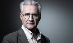 Le philosophe français André Comte-Sponville à Paris, le 17 mars 2019 ( AFP / JOEL SAGET )