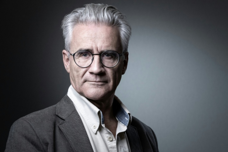Le philosophe français André Comte-Sponville à Paris, le 17 mars 2019 ( AFP / JOEL SAGET )