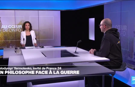 Volodymyr Yermolenko : "Poutine ne va pas s'arrêter avec l'Ukraine (...), il va continuer"