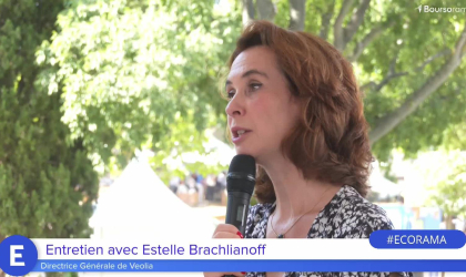E. Brachlianoff (Veolia): "On sait ce qu'il faut faire pour éviter les restrictions d'eau dans les prochaines années!"