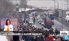 Les funérailles d'Alexeï Navalny ignorées par les médias russes